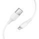 USB Cable Hoco Micro usb X120 1m white 44454 фото 3