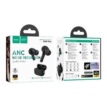 Навушники AirPods Pro 2 Hoco EQ9 Plus black 41020 фото