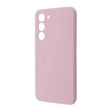 Silicone cover wave Samsung S22 pink sand 41066 фото