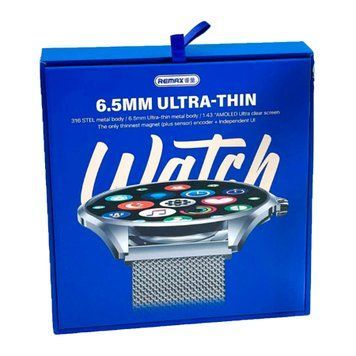 Смарт-годинник Remax WATCH21 Ultra thin silver 45718 фото