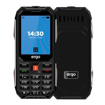 Телефон Ergo E283 Black UA 45873 фото