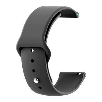 Універсальний ремінець 22mm silicone dark stone 36719 фото
