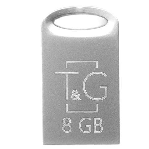USB Flash 8 GB T&G 105 Metal Silver UA 10294 фото