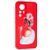 Silicone cover Art Xiaomi 12T/12T Pro red Girl 30476 фото