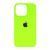 Silicone case Full camera iPhone 16 Pro Max neon green 40472 фото
