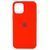 Silicone case iPhone 11 Pro red 06334 фото