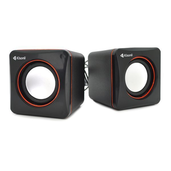 Колонка для комп'ютера Kisonli V400 black 40918 фото
