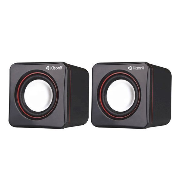Колонка для комп'ютера Kisonli V400 black 40918 фото