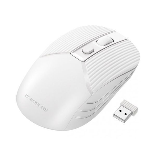 Мишка Bluetooth Borofone BG5 white 45527 фото