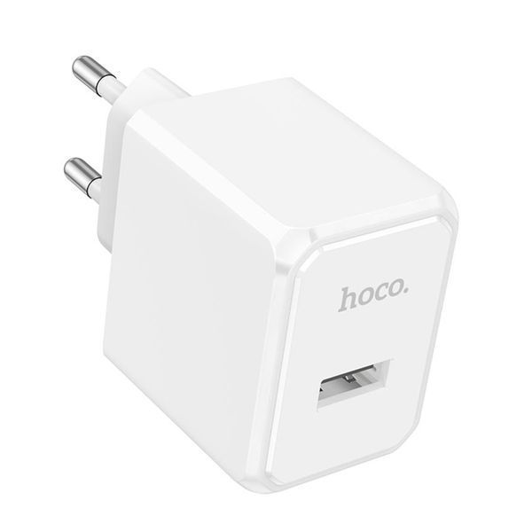 МЗП Hoco CS11А 10.5W/2.1A (1USB) white 40165 фото