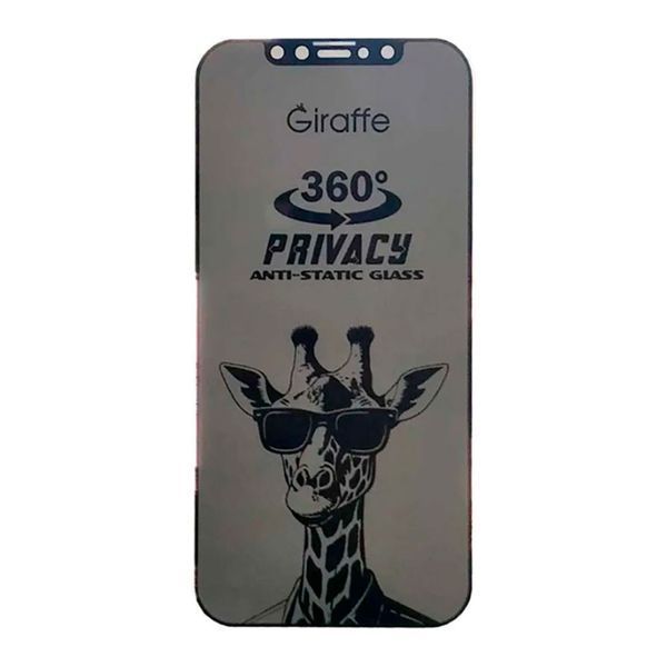 Скло Giraffe Privacy Anti-Static iPhone 15 Pro black 42782 фото