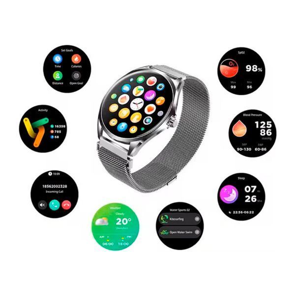 Смарт-годинник Remax WATCH21 Ultra thin silver 45718 фото