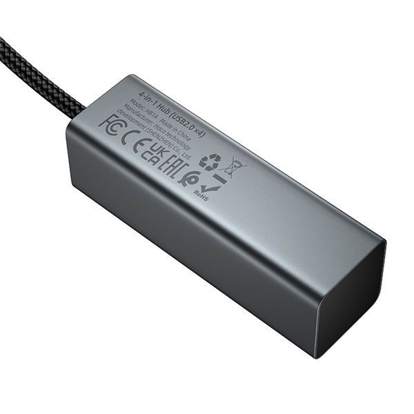 USB HUB Hoco HB1A grey 44922 фото
