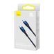 Кабель Baseus Glimmer Series Fast Charging Type-C to Type-C 100W (1m) blue 17980 фото 2