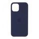 Silicone case Full iPhone 12 Pro Max Midnight blue 23751 фото 1