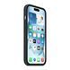 Silicone case iPhone 15 with MagSafe black 33686 фото 3