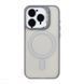 Силікон iPhone 16 Pro Max MagSafe Titanium series gray 04076 фото 2