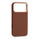 Силікон iPhone 17 Pro MagSafe Carbon Style brown 45061 фото 1