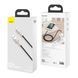 USB Cable Baseus Cafule Metal Lightning 2.4A (2m) black 02889 фото 1