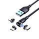 USB Cable Sertec ST-064 3in1 2.4A 1m магніт 38158 фото 2