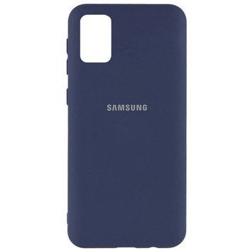 Silicone cover Full Samsung A51/A515 2020 dark blue 25828 фото
