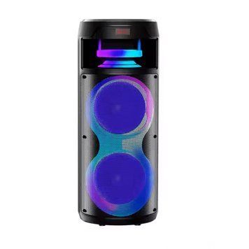 Колонка BIG Bluetooth Sing-e ZQS8222 з RGB-підсвічуванням + 1 мікрофон black 38915 фото