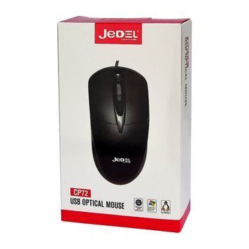 Мишка дротова JEDEL CP72 black 47702 фото