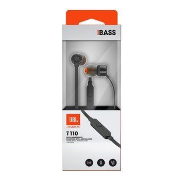 Навушники JBL T110 + мік black UA 23982 фото