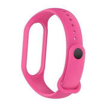 Ремінець Xiaomi Mi Band 5/6 pink neon 22746 фото