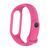 Ремінець Xiaomi Mi Band 5/6 pink neon 22746 фото