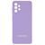 Silicone cover wave Samsung S20 FE light purple 30213 фото