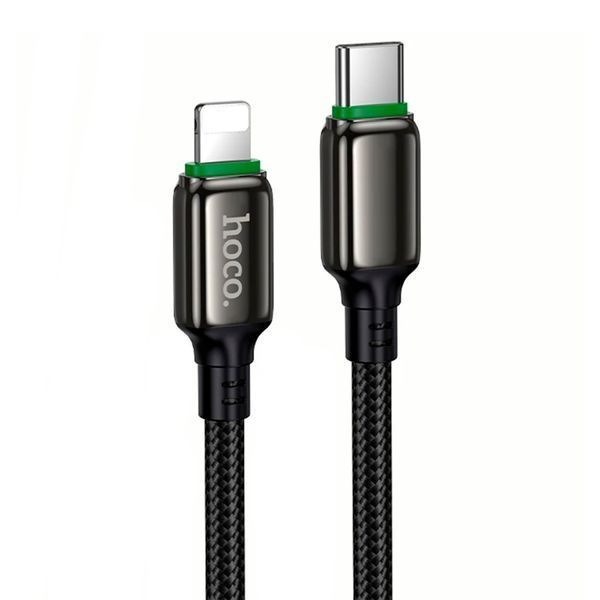 Cable Hoco Type-C to Lightning X127 PD 30W 1m black 46816 фото