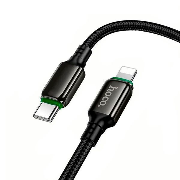 Cable Hoco Type-C to Lightning X127 PD 30W 1m black 46816 фото