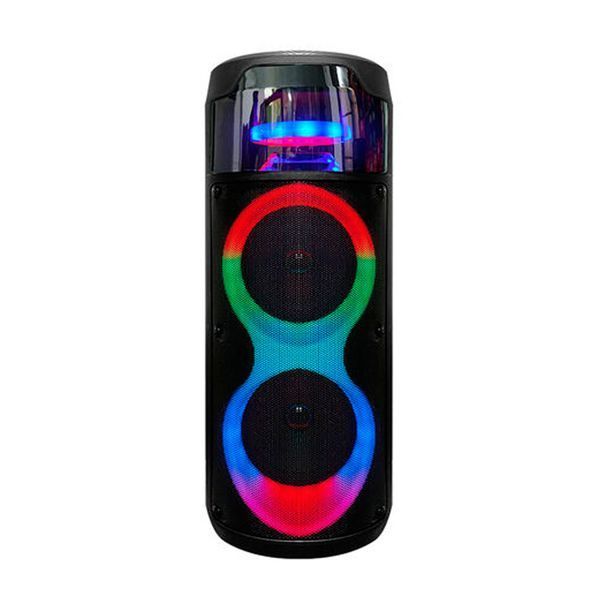 Колонка BIG Bluetooth Sing-e ZQS8222 з RGB-підсвічуванням + 1 мікрофон black 38915 фото