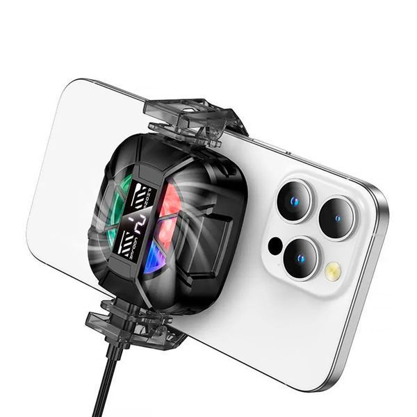 Кулер-вентилятор для смартфона Hoco GA5 black 45234 фото