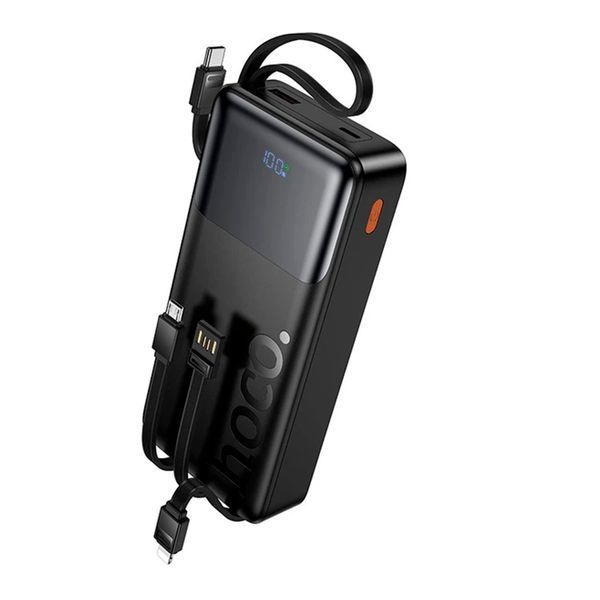 Power bank 20 000 mAh Hoco J156A PD20W+QC3.0 22.5W 4 cables black 45505 фото