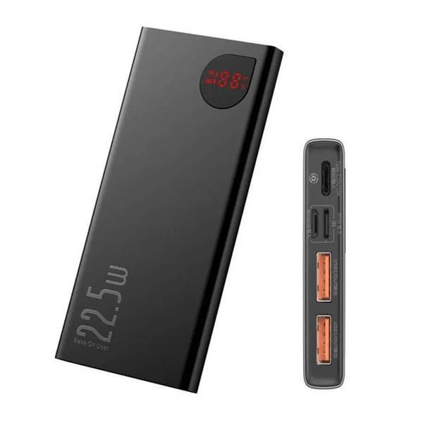 Power bank 20 000 mAh Baseus Adaman Metal Overseas 22.5W black 34368 фото