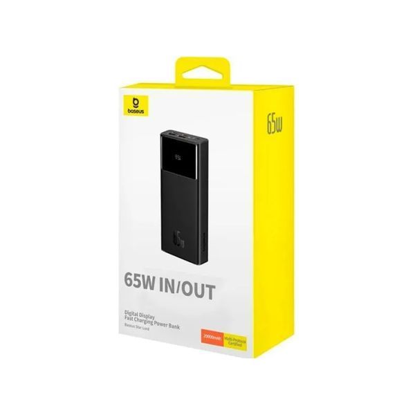 Power bank 30 000 mah Baseus Star-Lord Digital Display Fast Charge 65W Black 00651 фото