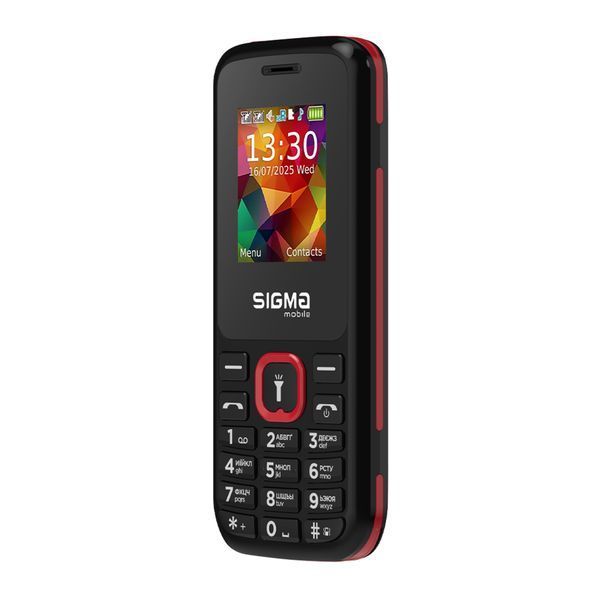 Телефон Sigma X-style 171 MINI Black-Red UA 42799 фото
