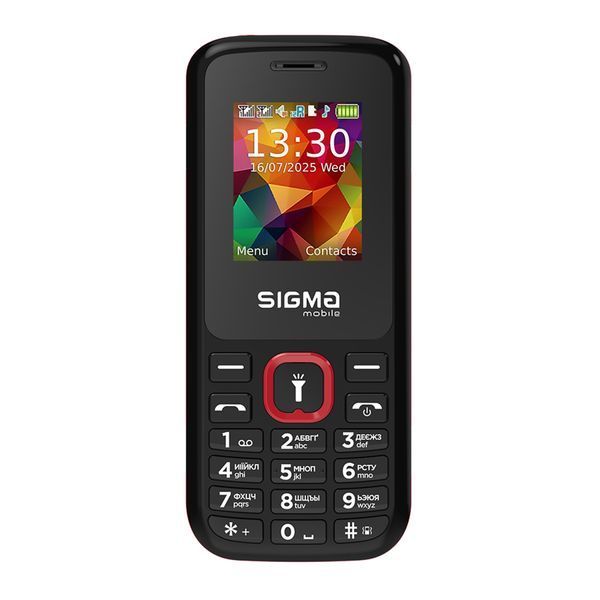Телефон Sigma X-style 171 MINI Black-Red UA 42799 фото