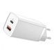 МЗП Baseus GaN2 Lite Quick Charger 65W (1USB-1USB-C) white 26840 фото 2