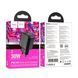 МЗП Hoco CS23A PD 30W/3A (1USB-1USB-C) black 35274 фото 1