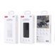Power bank 10000 mAh XO PR251 5V 2A black 37921 фото 3