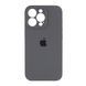 Silicone case Full Camera iPhone 14 Pro dark grey 44167 фото