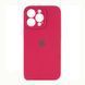 Silicone case Full camera iPhone 14 rose red 30448 фото 1