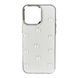 Силікон Samsung A55/A556B 5G 2024 Clear Shiny bows white 42277 фото 1