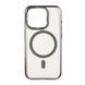 Силікон Samsung S25 Ultra MagSafe Sheen series electroplate gray 04098 фото 1