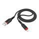 USB Cable Hoco Lightning X59 2.4A 1m black 26750 фото 3