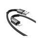 USB Cable Hoco lightning X71 2.4A 1m black 06173 фото 1