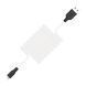 USB Cable Hoco lightning X21 2.4A 1m black 32315 фото 1